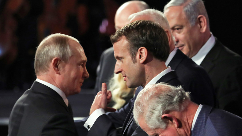 Macron befürwortet Putins Vorschlag für außerordentliches Treffen der UN-Sicherheitsratsmitglieder