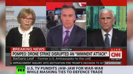 Als "Experten" getarnt: Wie US-Rüstungslobbyisten im Fernsehen für Krieg trommeln (Video)