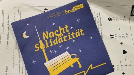 "Nacht der Solidarität": Berlin zählt erstmals obdachlose Menschen in der Hauptstadt