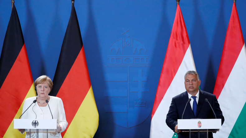 LIVE: Pressekonferenz von Kanzlerin Merkel und ungarischem Regierungschef Orban in Berlin
