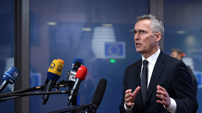 LIVE: Pressekonferenz von NATO-Generalsekretär Jens Stoltenberg vor Beginn des NATO-Treffens