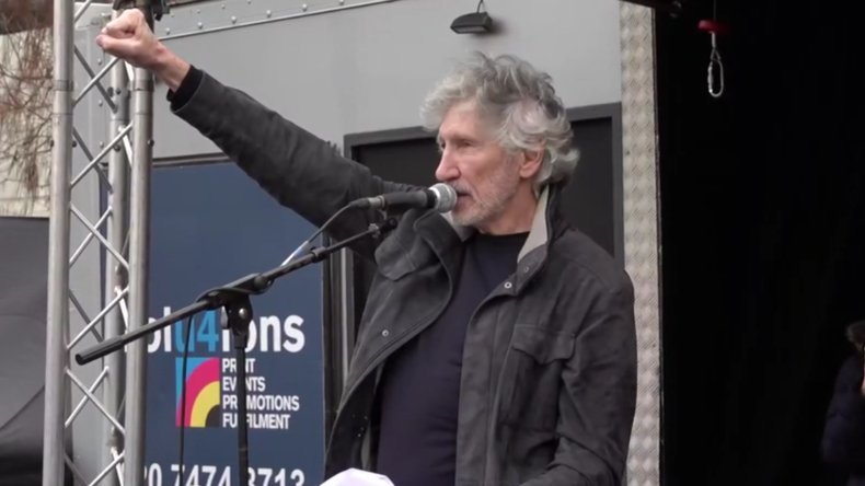 Roger Waters fordert auf Londoner Kundgebung Auslieferungsverbot für Julian Assange an die USA