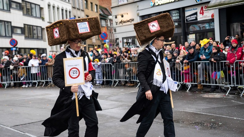 Sprecher des Bürgermeisters: Judenklischees bei Aalster Karneval "nur Spaß"