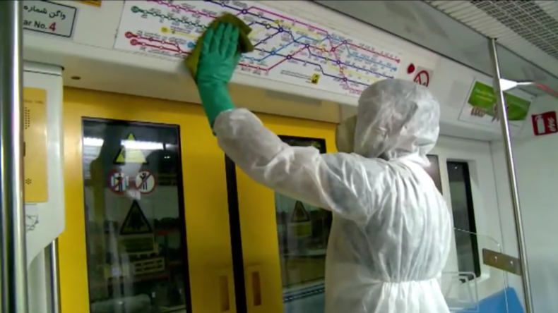 Iran: U-Bahn und Busse werden desinfiziert – Stellvertretender Gesundheitsminister infiziert