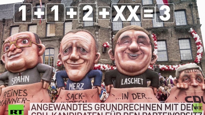 1+1+2+XX = 3, oder Männer-Sackhüpfen um den CDU-Parteivorsitz – eine Kurzvorstellung