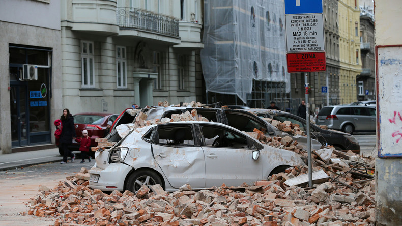 Kroatien: Erdbeben erschüttert Zagreb – viele Verletzte und schwere Schäden