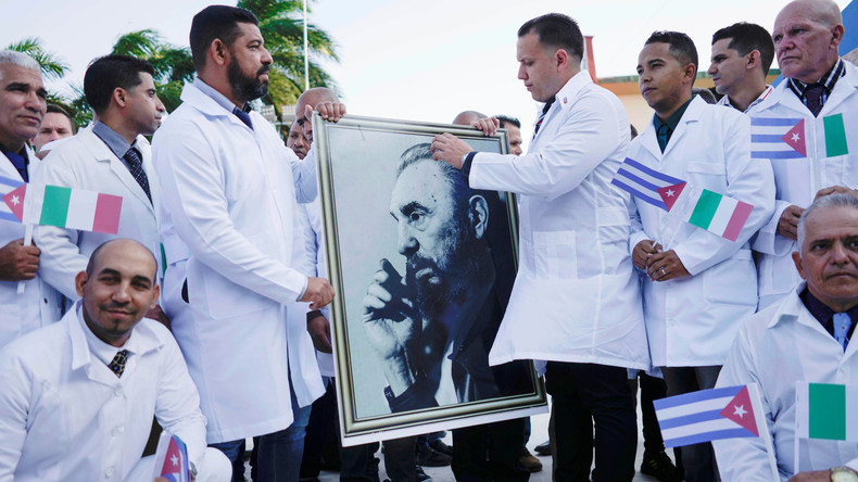 Beispielhafte Solidarität im Kampf gegen Corona: Kuba schickt 52 Ärzte & Krankenpfleger nach Italien