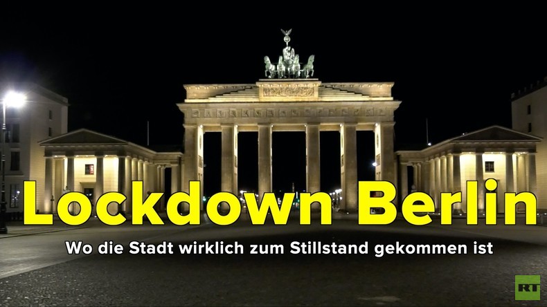 Lockdown Berlin - Wo die Stadt wirklich zum Stillstand gekommen ist (Video)