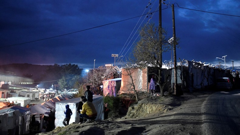 Griechische Insel Chios: Krawalle in Migrantencamp nach Tod einer Frau