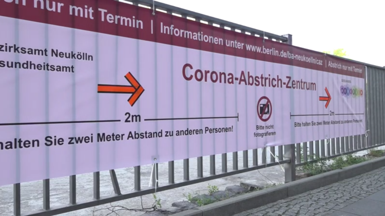 Deutschland: Erstes "Drive-in"-Coronavirus-Testzentrum in Berlin-Neukölln in Vorbereitung