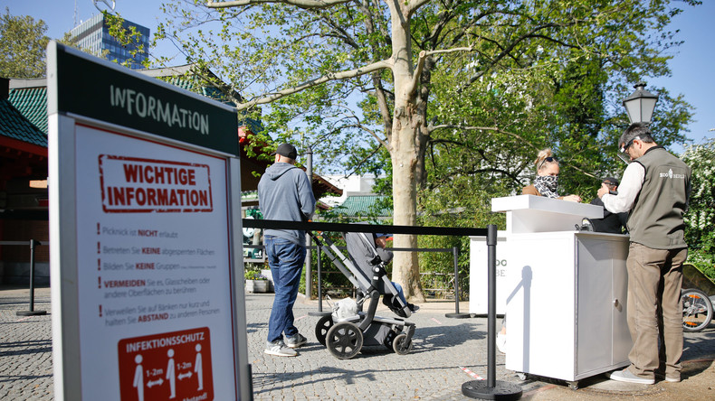 LIVE: Berliner Zoo öffnet wieder seine Tore inmitten der Ausgangsbeschränkungen