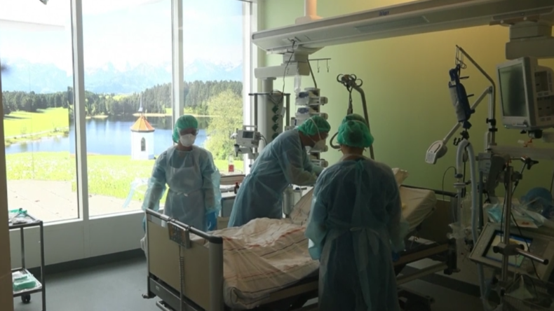 Einblicke in Corona-Krankenhaus in Bayern: "Krankheit verläuft inhomogen und hat viele Gesichter."