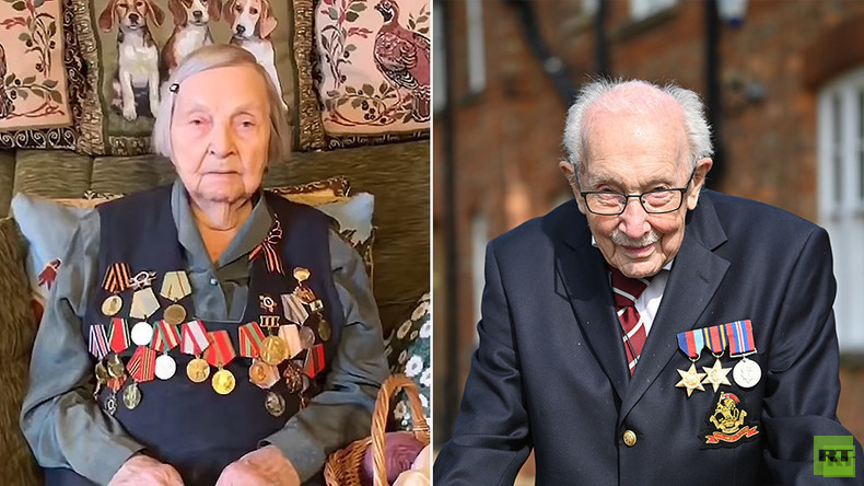 Von Tom Moore inspiriert: 98-jährige russische Kriegsveteranin startet Spendenaufruf für Ärzte