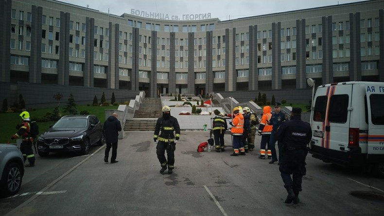Russland: Mehrere Tote bei Brand in COVID-19-Krankenhaus in St. Petersburg