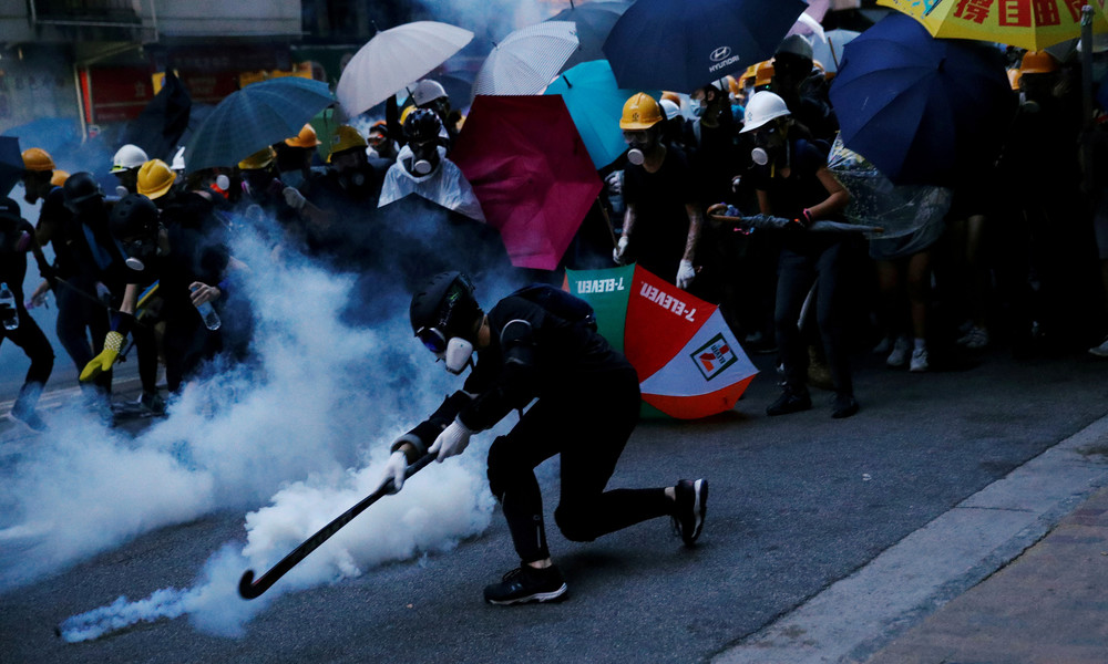 Neue Proteste in Hongkong – Polizei geht mit Tränengas vor