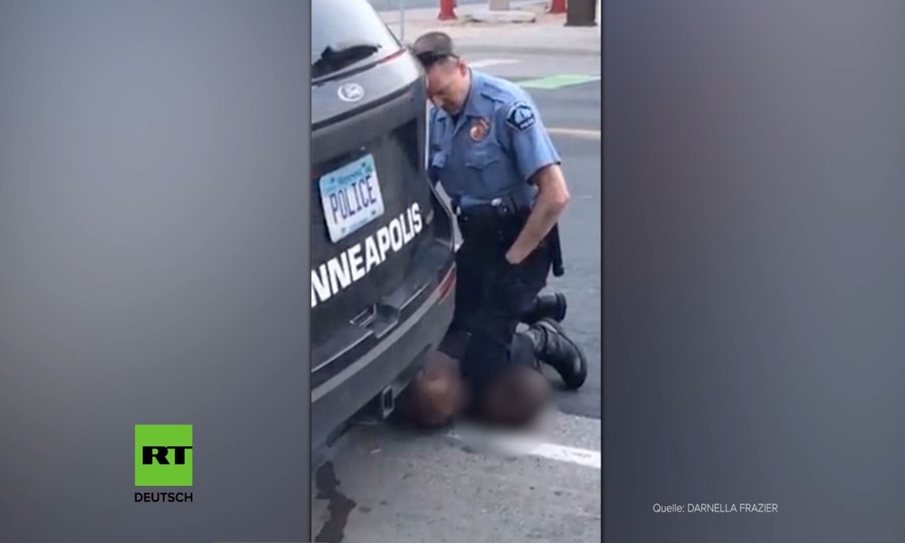 Minneapolis: Afroamerikaner stirbt nach brutalem Polizeieinsatz (Video)