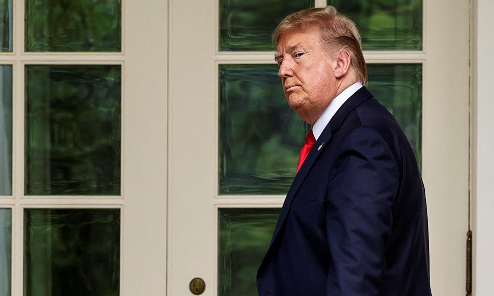 Donald Trump flüchtet wegen Protesten am Weißen Haus zeitweise in den Bunker