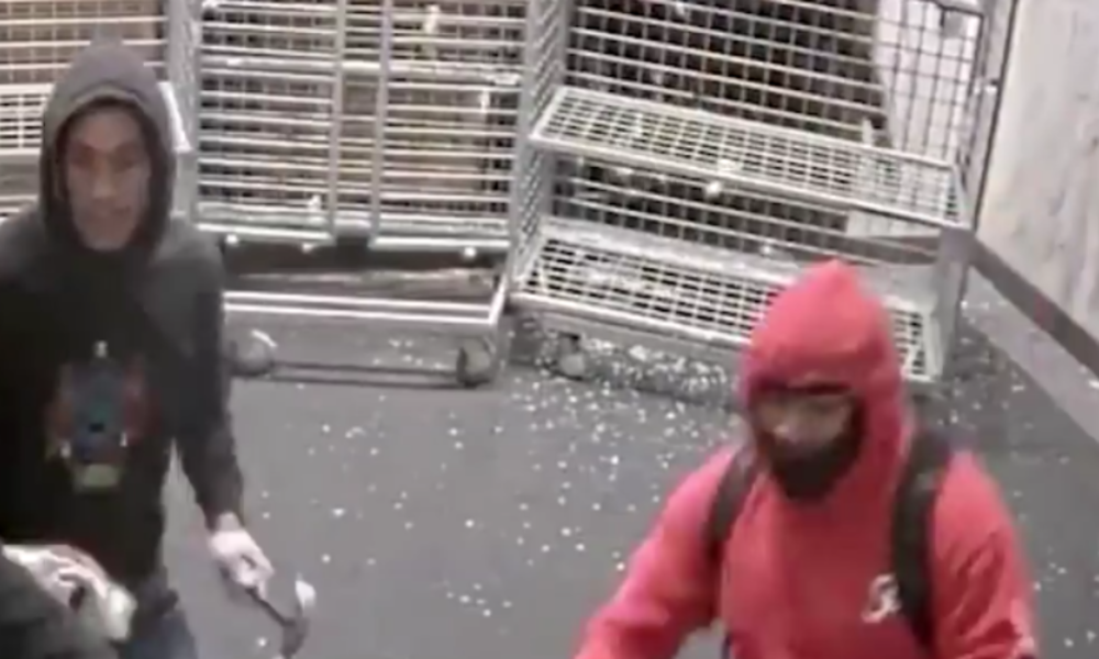 New Yorker Polizei veröffentlicht Video von Plünderungen