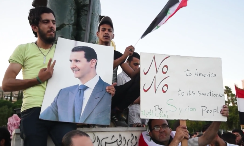 Damaskus: Syrer protestieren gegen US-Sanktionen – "Sie treffen die Zivilisten"