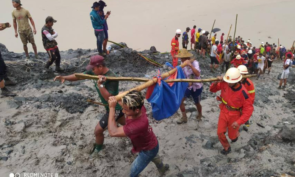 Bergwerksunglück: Über 100 Menschen sterben durch Schlammlawine in Myanmar