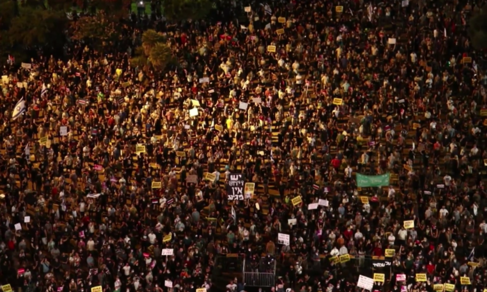 Israel: Tausende protestieren gegen Management in der Corona-Krise und fordern Soforthilfen