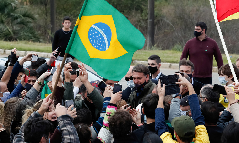Brasiliens Präsident Jair Bolsonaro über Coronavirus: "Wovor haben Sie Angst?"