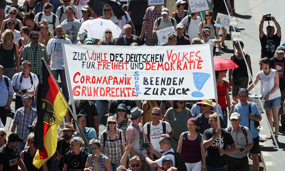 LIVE: Demos und Gegendemos in Berlin – "Ende der Pandemie – Tag der Freiheit"