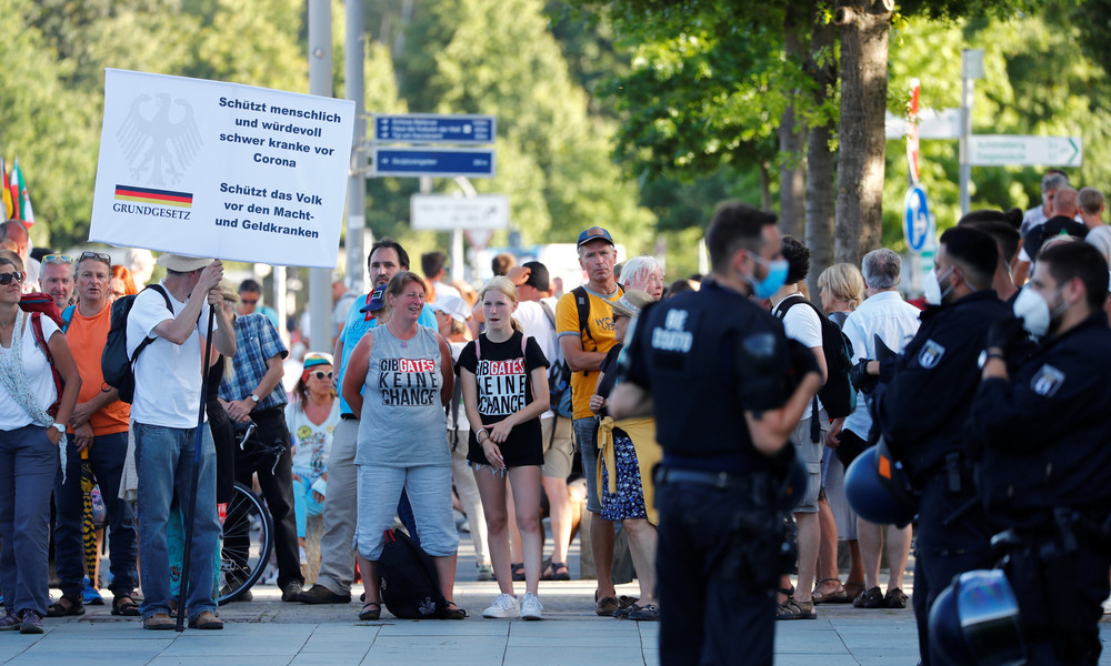 Nach Corona-Demo in Berlin: Politik und Mainstream-Medien mit Kritik