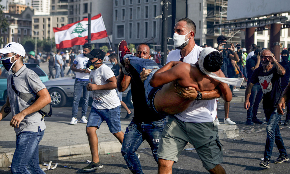 Libanon: Mehr als 100 Verletzte bei Protesten in Beirut – Libanons Premier kündigt Neuwahlen an