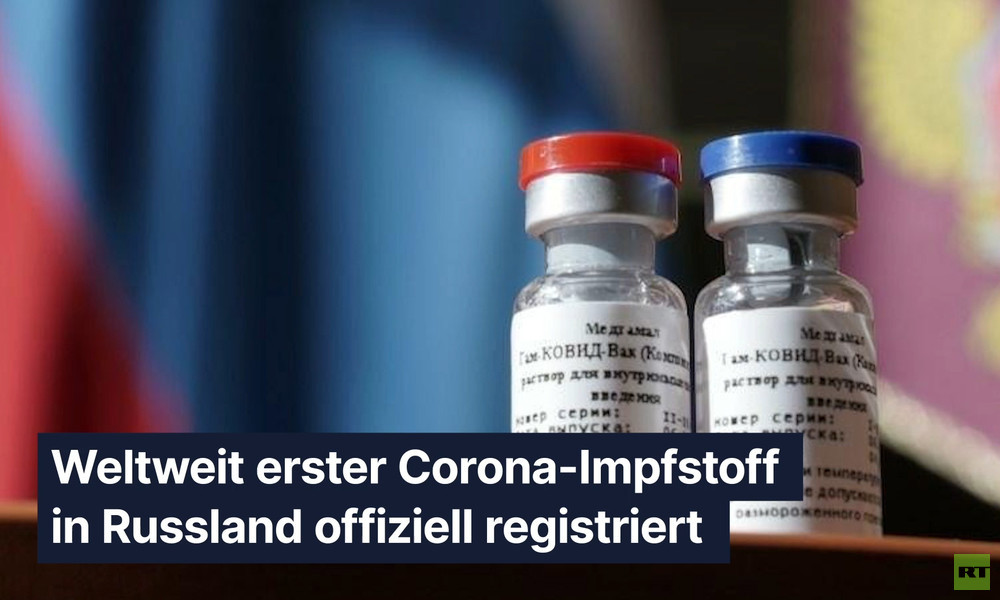 Weltweit erster Corona-Impfstoff in Russland offiziell registriert