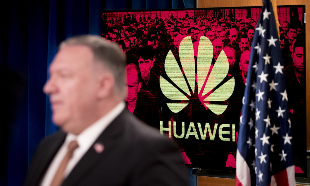 Pompeo an Verbündete: Internationale Stabilität durch Sanktionen gegen Huawei retten