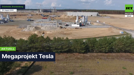 Wer braucht schon Baugenehmigungen? Gigafabrik von Tesla in Berlin-Brandenburg wächst rasant
