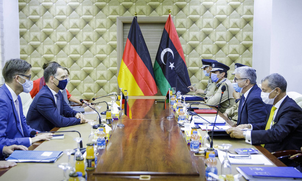 Innenminister Libyens trifft deutschen Botschafter: "Russische Söldner müssen ausgewiesen werden"