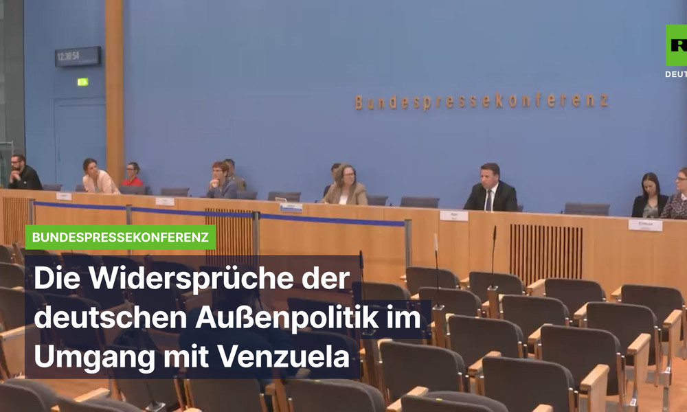 Bundesregierung verstrickt sich in Widersprüche bei "regelbasierter" Haltung gegenüber Venezuela