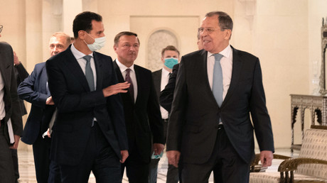 Lawrow in Syrien: Russland macht Front gegen Caesar-Act der USA