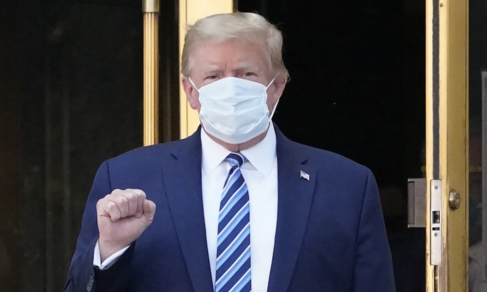 Trump nach seiner COVID-Erkrankung: Grippewelle ist gefährlicher als Corona