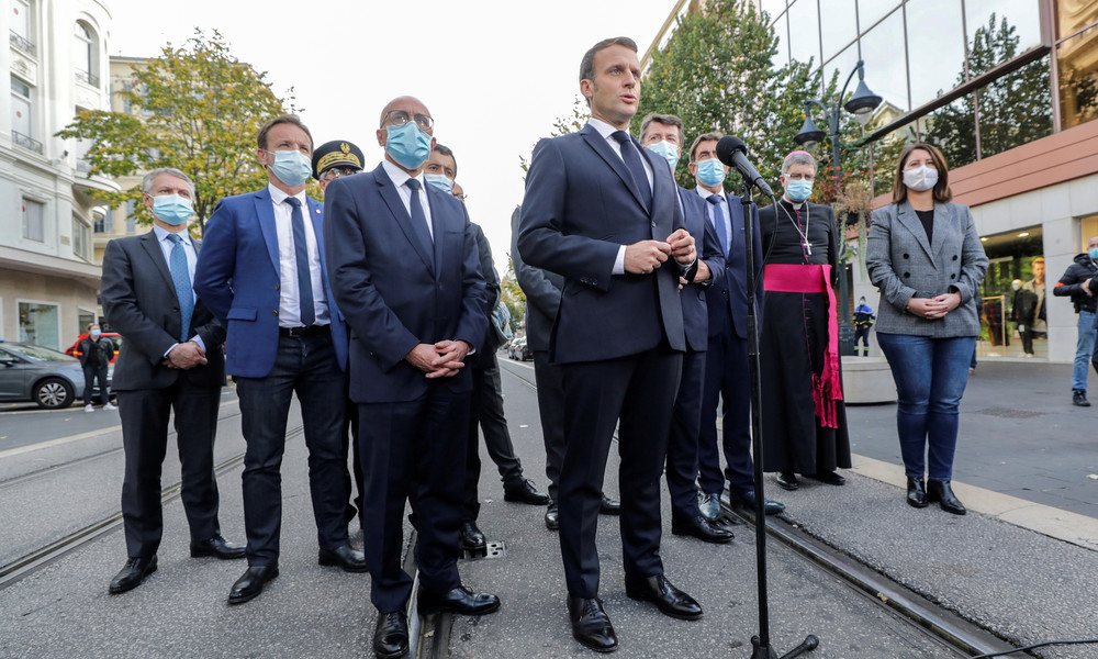 Macron: Angriff in Nizza von "islamistischem Terroristen" ausgeführt