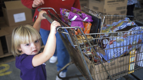 Immer mehr Kinder in den USA haben nicht genug zu essen