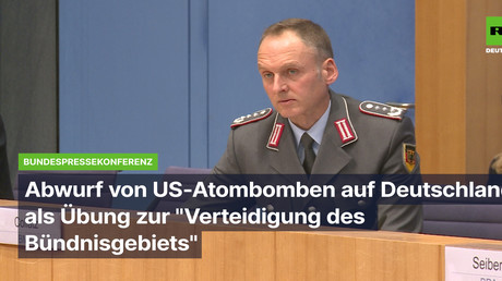 Atombombenabwurf auf Deutschland als NATO-Übung zur "Verteidigung des Bündnisgebietes"