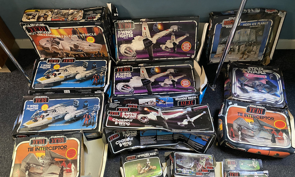 Möge das Glück mit dir sein: Britisches Paar entdeckt echten Wert einer Star-Wars-Spielzeug-Sammlung