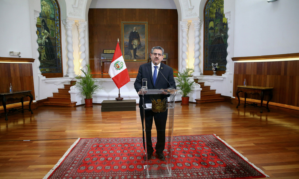 Fünf Tage Amtszeit: Übergangspräsident Perus nach Protesten zurückgetreten