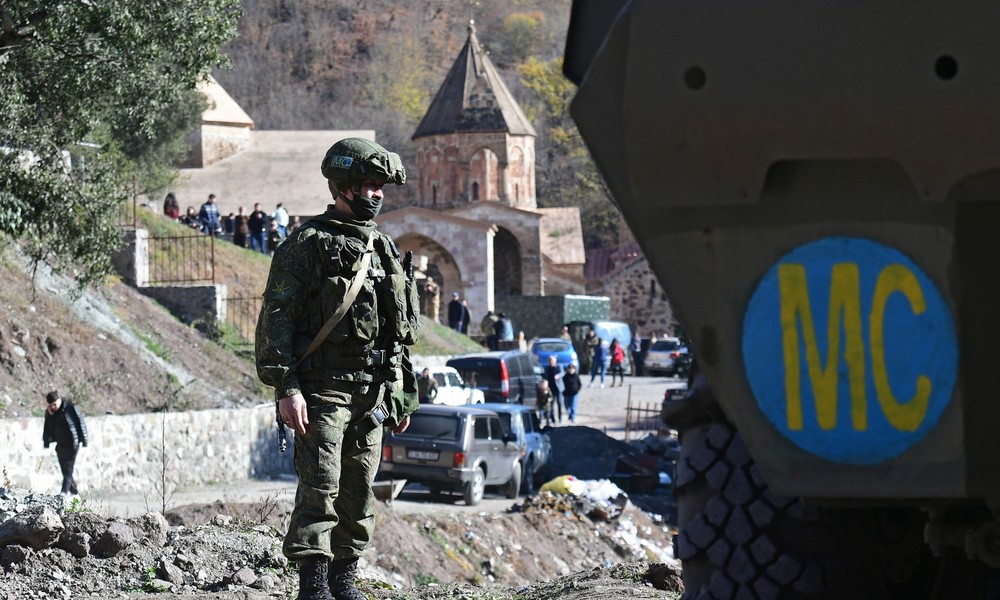 Bergkarabach: Russische Friedenstruppen nehmen christliches Kloster unter Schutz
