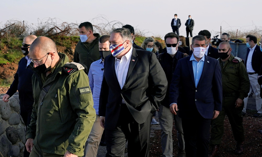 Syrien verurteilt in scharfen Worten Pompeos Besuch in den besetzten Golanhöhen