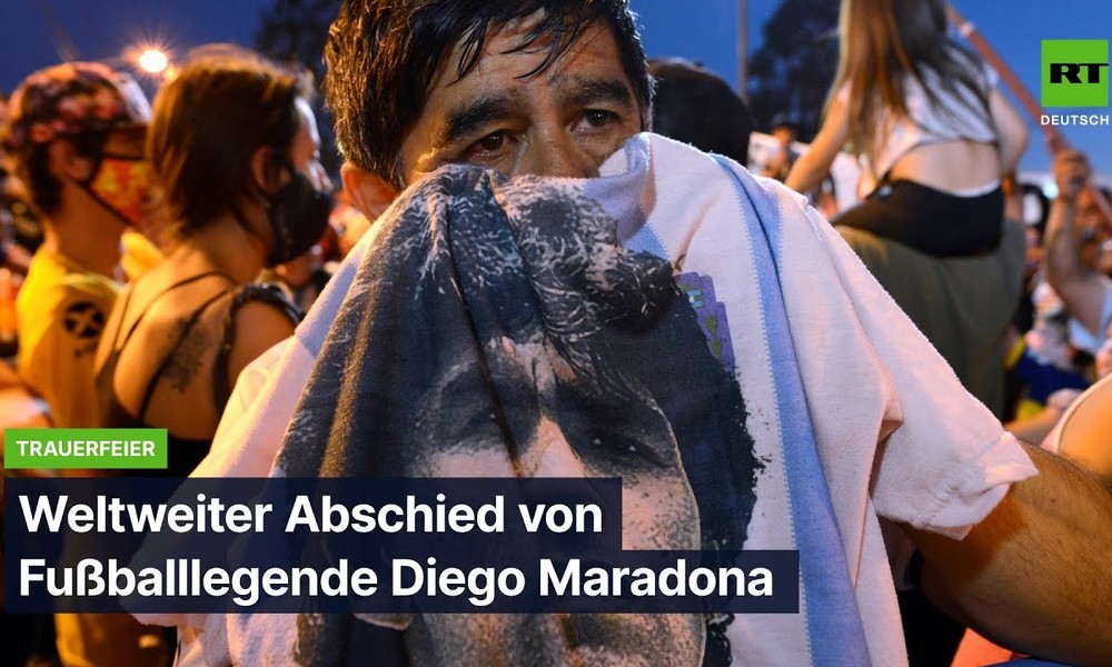Abschied von Fußballlegende Diego Maradona