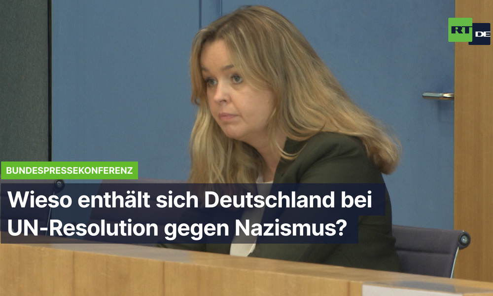 Wieso enthält sich Deutschland bei UN-Resolution gegen Nazi-Glorifizierung?