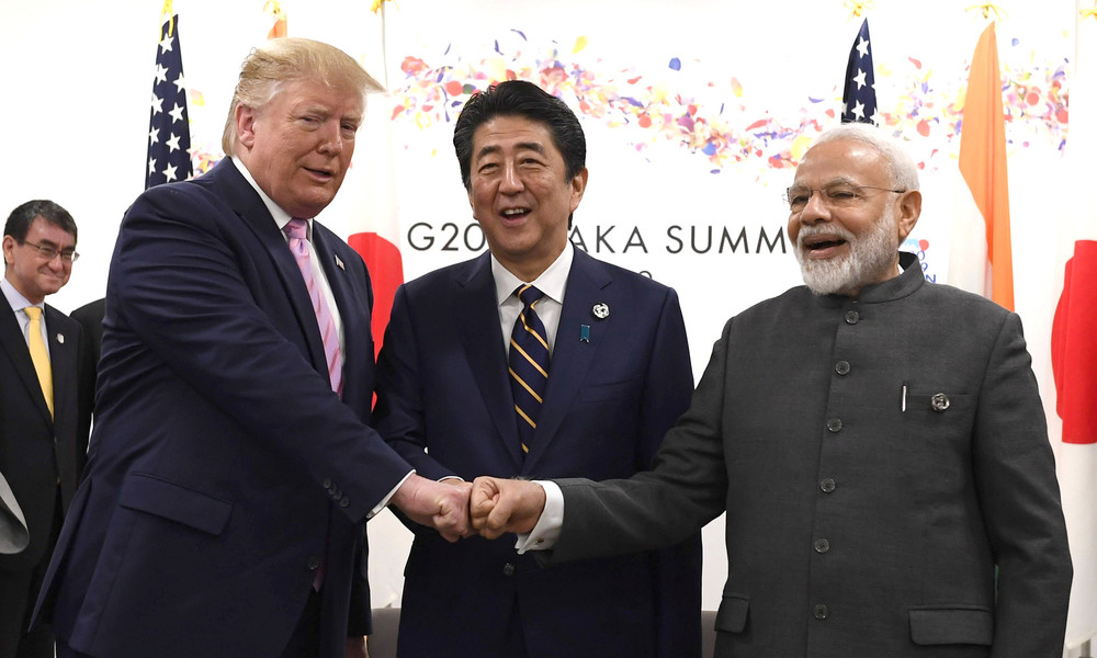 Trump verleiht Verdienstorden an Modi, Abe und Morrison zu Ehren der Anti-China-Allianz