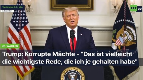Trump: "Das ist vielleicht die wichtigste Rede, die ich je gehalten habe"