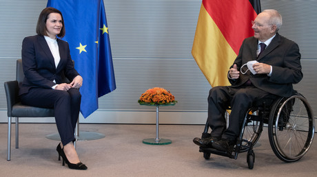 Swetlana Tichanowskaja fordert Ausweitung der EU-Sanktionen gegen weißrussische Behörden