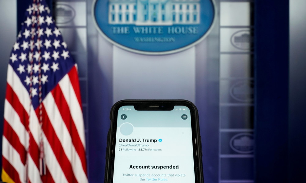 Twitter sperrt Konto von US-Präsident Donald Trump dauerhaft