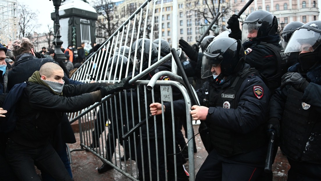 Medien: Personaldaten von Polizeikräften tauchen nach Demos für Alexei Nawalny auf Telegram auf